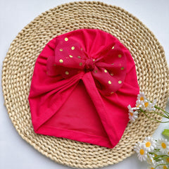 Soft Baby Headband Bowtie Hat for Newborns