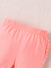 Toddler Baby Girls Comfy Trousers Set Kids Casual Pants
