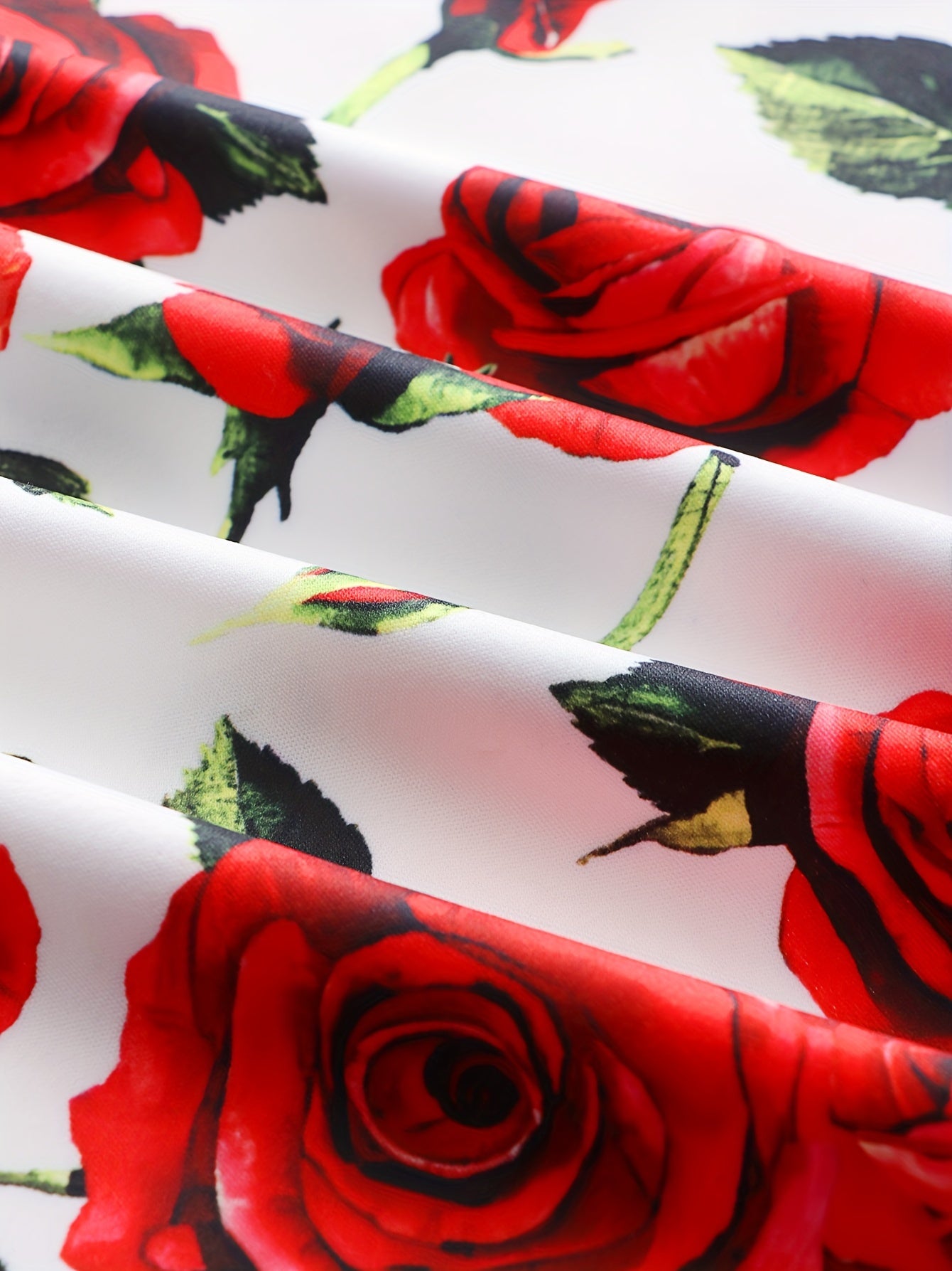Girls Flower Graphic Sleeveless Dress for Summer Party