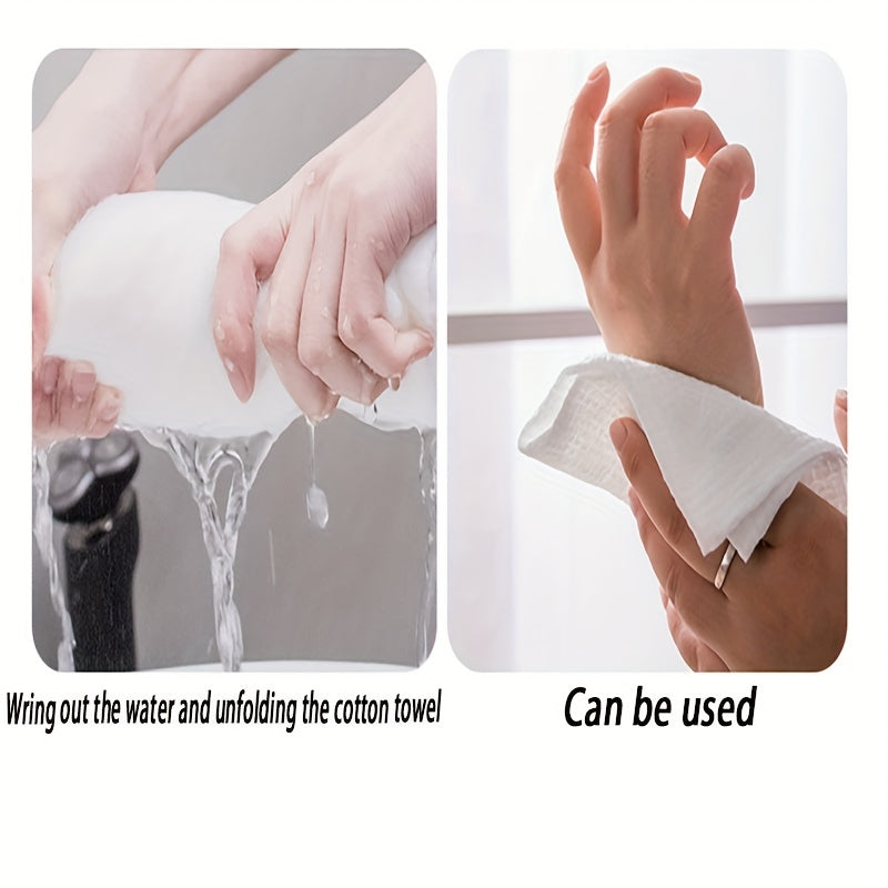 2pcs Compressed Bath Towels for Outdoor Swimming Training 70 Large Size