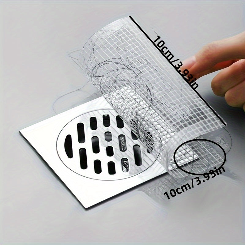 1pc Drain Hair Catcher Disposable Shower Floor Strainer Stickers