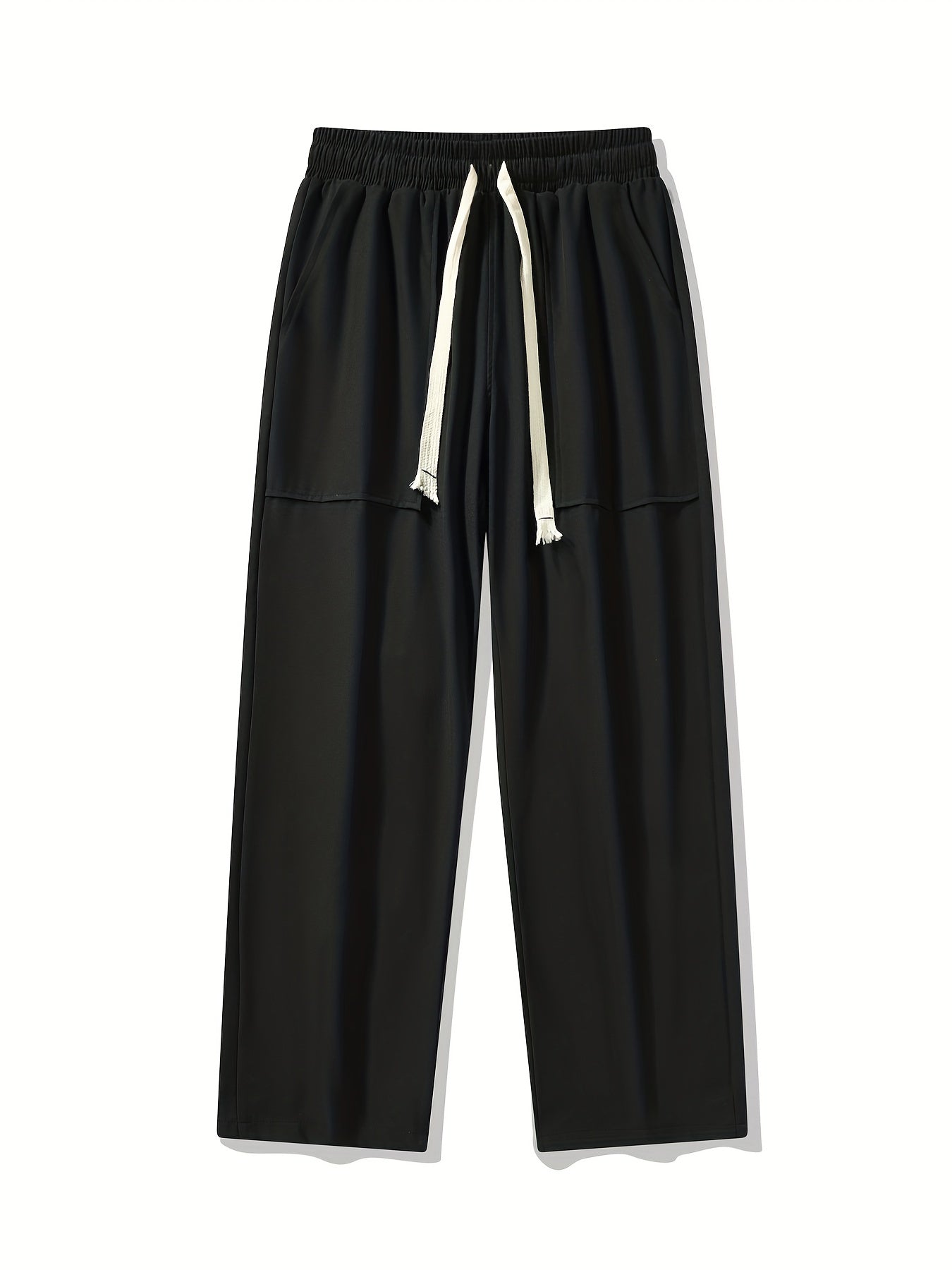 Men's Drawstring Loose Long Pants Casual Trousers
