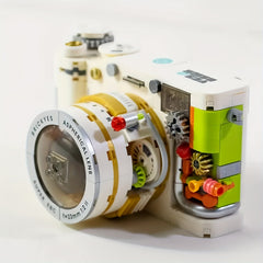 Retro Camera Assembly Building Blocks Creative Gift for Adults