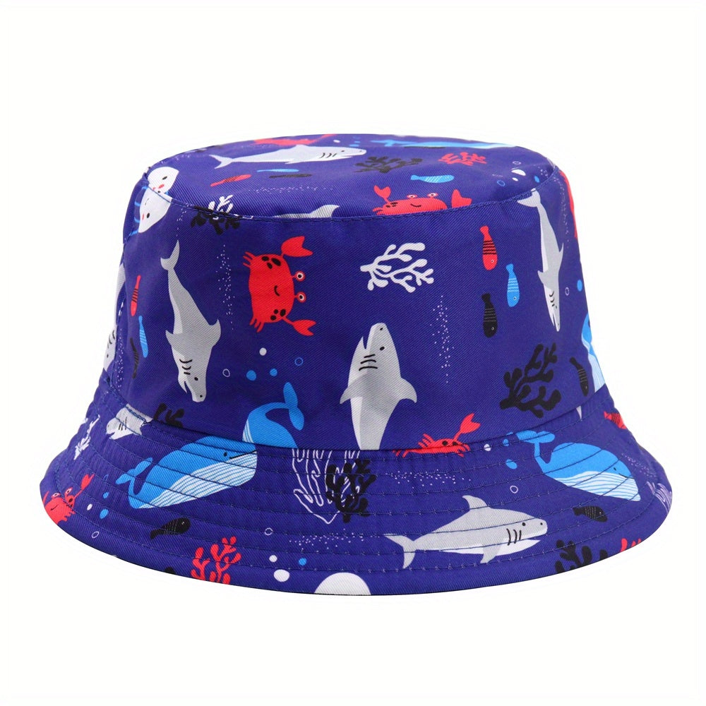 Dinosaur Basin Hat Cartoon Animal Sun Hat For Boys