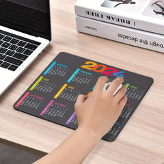 Calendar 05 Rectangular Anti Slip Rubber Mouse Pad 9.5 x 7.9 Inches
