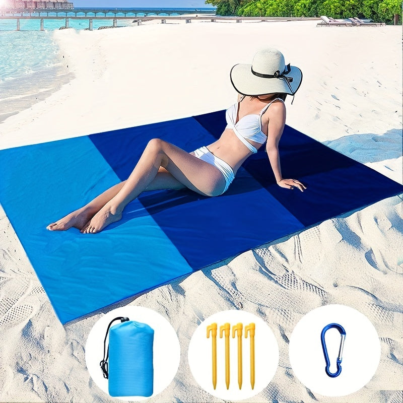 Waterproof Sandproof Beach Blanket for Camping Hiking Picnics