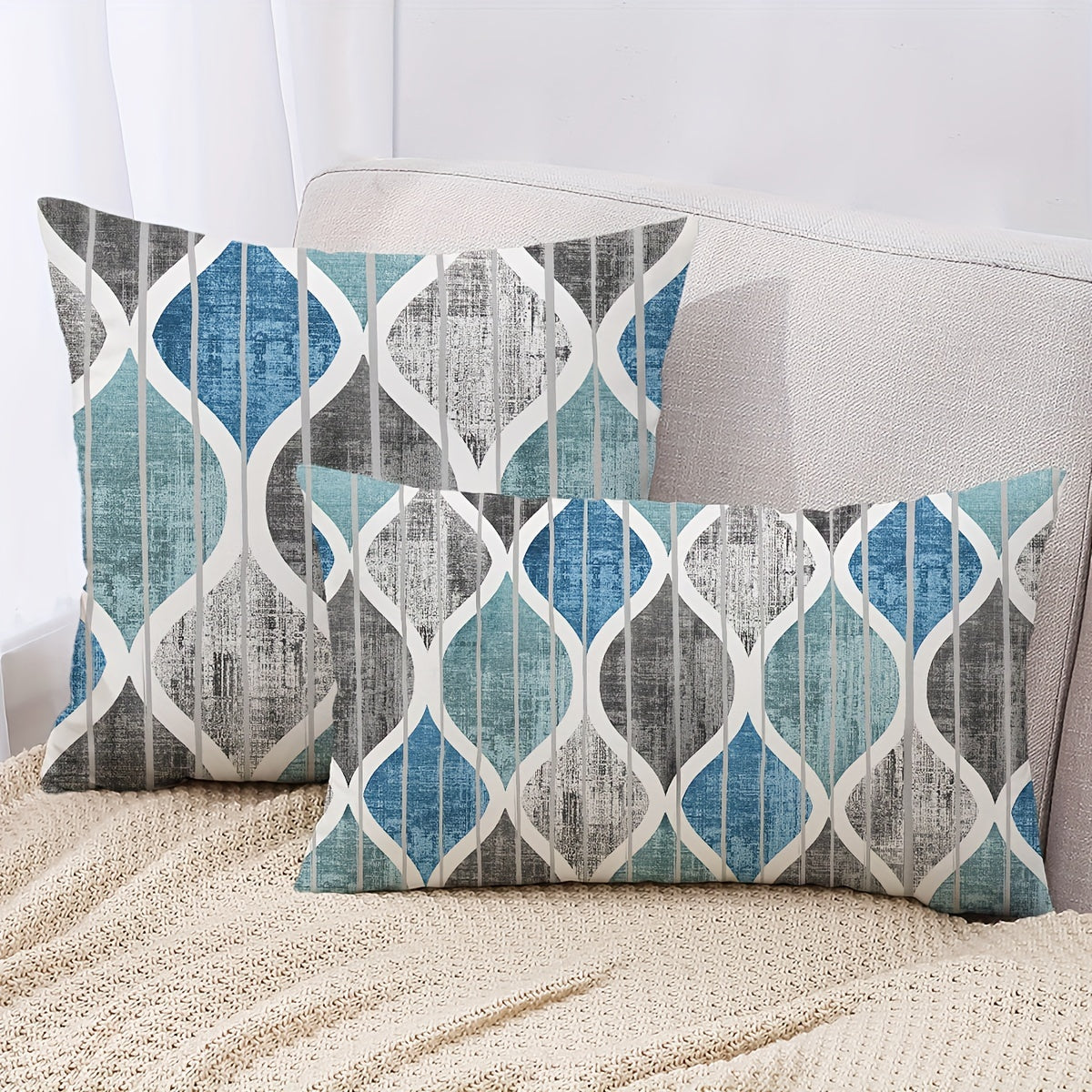 Bohemian Pillow Cover Double Sided Printing Sofa Car Cushion Decoration