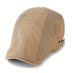 Men's Vintage Newsboy Cap Sun Visor Retro Hat