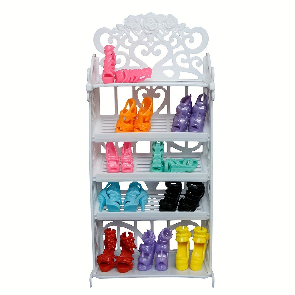BJD Doll Shoe Rack Decoration Furniture Ornaments