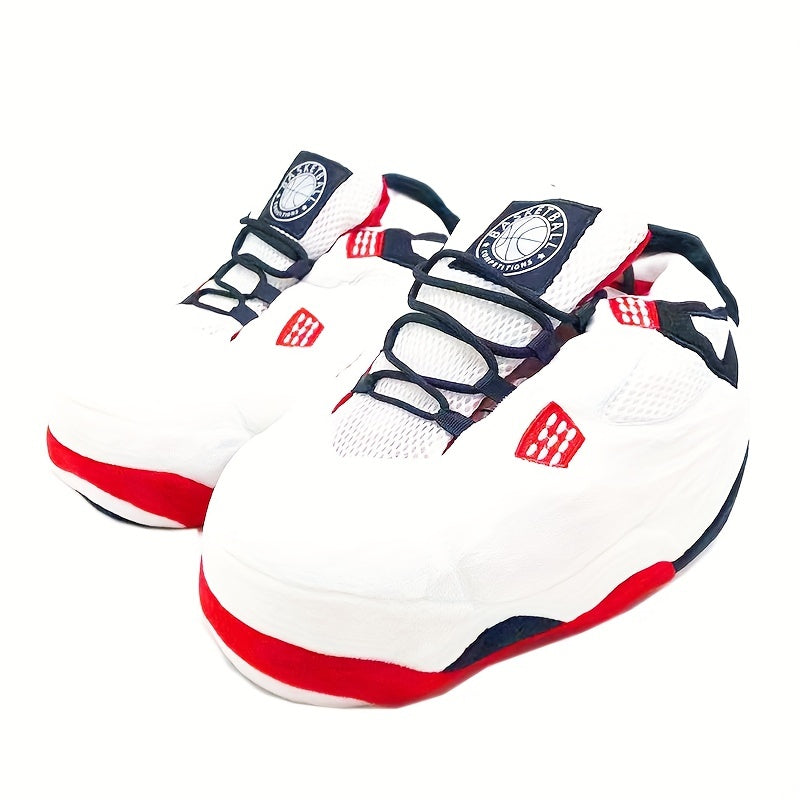 Plush Indoor Slippers Cozy Non Slip Keep Warm Bedroom Slippers
