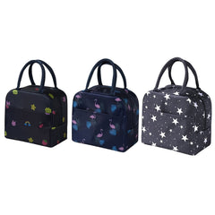 Insulated Lunch Bag for School Office Picnic Fresh Delicious Food All Day