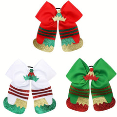 Girls Tree Hair Ties Socks Shape Hair Bands for Kids