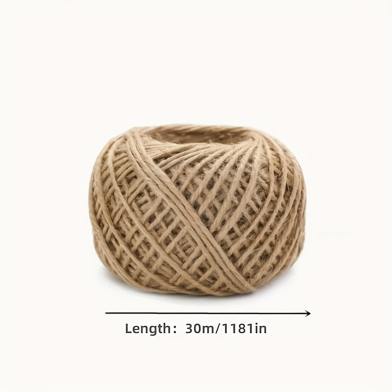 30 0 Meter 2pcs Natural Jute Rope Hemp Rope Home Wedding Decoration