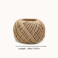 30 0 Meter 2pcs Natural Jute Rope Hemp Rope Home Wedding Decoration