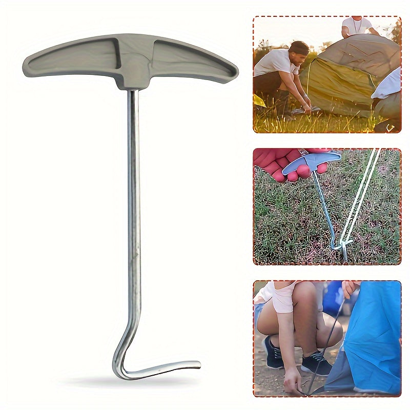 2pcs Ground Nail Puller Tent Peg Nail Puller