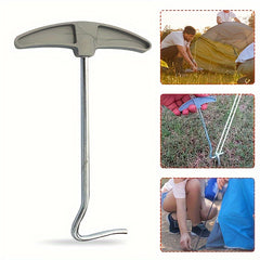 2pcs Ground Nail Puller Tent Peg Nail Puller