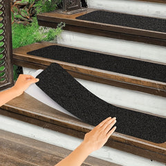 15pcs Stair Treads Non Slip Grip Tape 6 X 24 Adhesive Step Strip