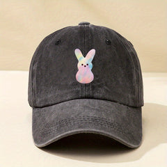 Easter Bunny Plush Doll Baseball Cap for Women Men