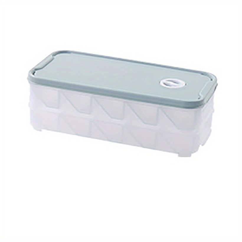 1pc Refrigerator Storage Box Dumpling Containers Stackable Kit