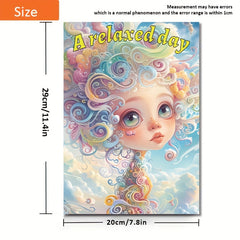 Relaxed Coloring Book with Festive Birthday Party Gift for Adults and Teens
