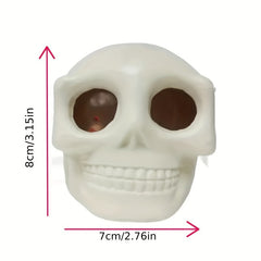 Skull Head Small Ghosts Squeezing Music Horror Funny Creativity