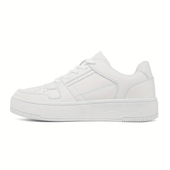 Women's Lace-up Athletic Skate Shoes Non-slip Platform Sneakers