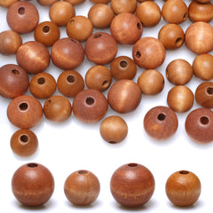 Natural Wooden Beads Rustic Wood Beads DIY Crafts Jewelry Making Supplies