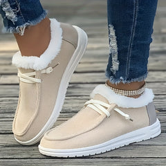 Women's Non slip Thickened Snow Shoes Winter Plus Velvet Outdoor Shoes