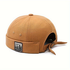 Vintage Sailor Cap Brimless Hip Hop Hat Docker Cap