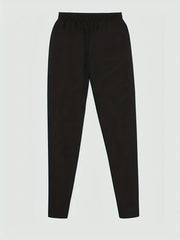 Cartoon Bear Pattern Slim Fit Flared Joggers