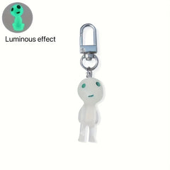 Alien Keychain School Bag Pendant Ugly Ornament Gift Jewelry