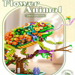 1000 pcs Parrot Model Building Blocks Set DIY Home Decor Art Living Room Toy Set