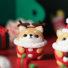 Needle Felting Kit for Beginners - Deer Shiba DIY Craft Material