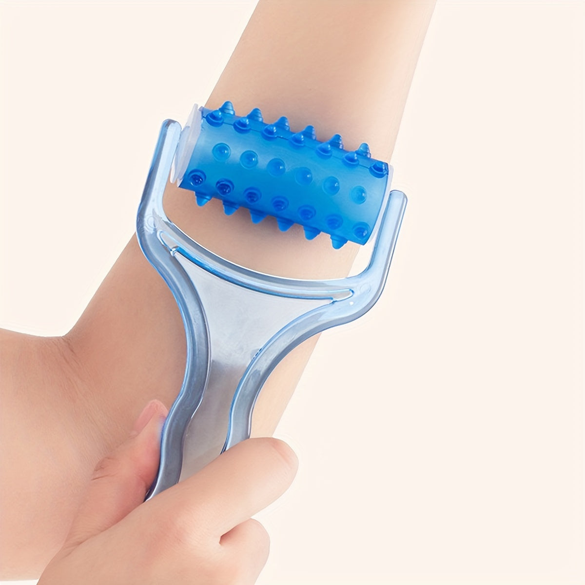 Handheld Y-Shaped Muscle Massage Roller for Relaxation Anywhere