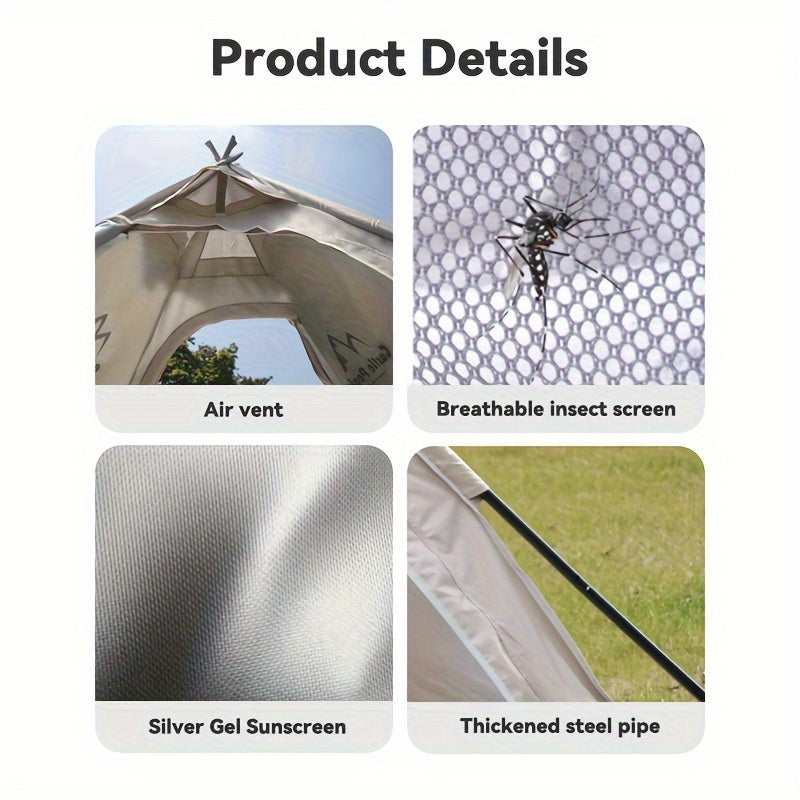 Outdoor Camping Casual Tent Portable Folding UV Rainproof Tent