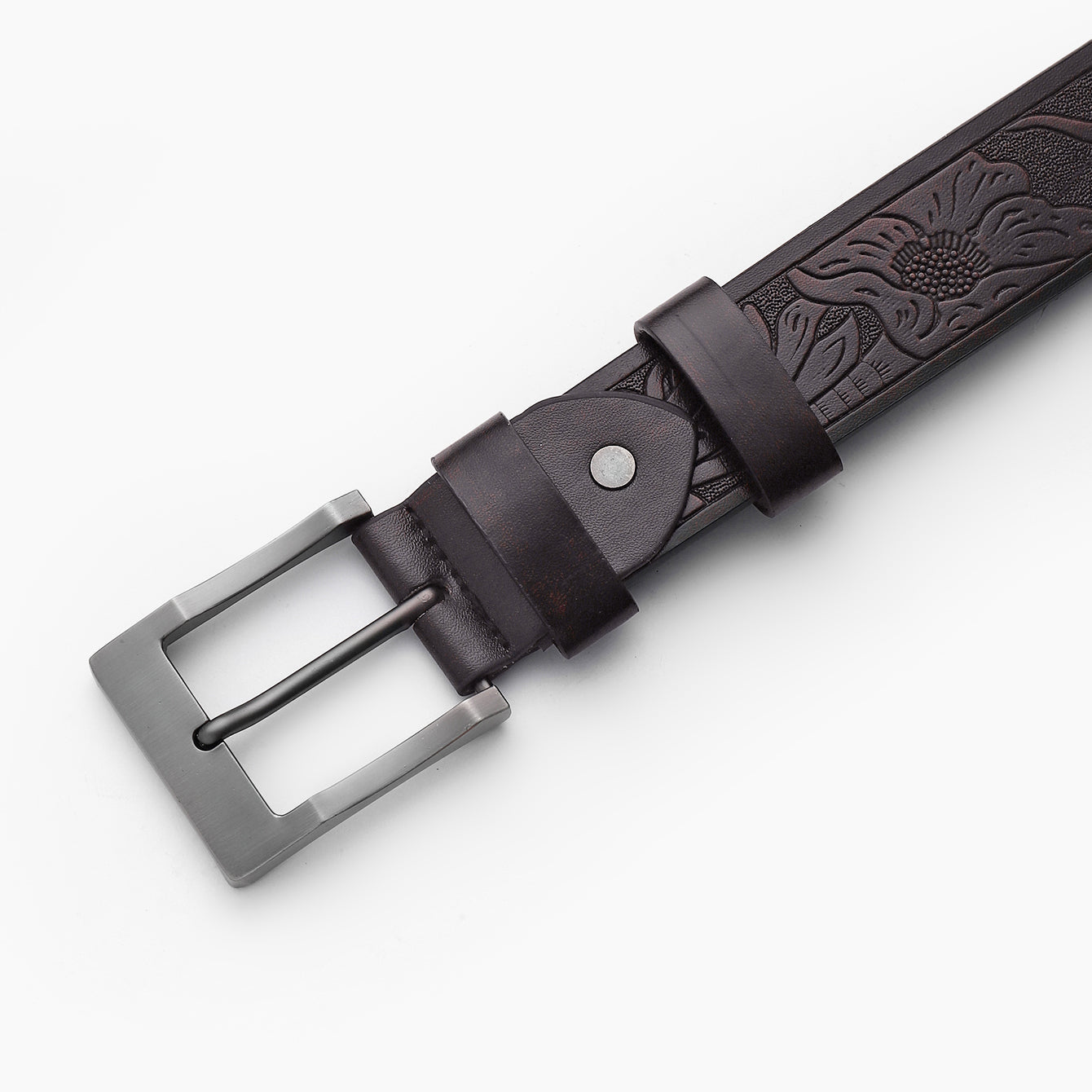 Casual Vintage Business Style Leather Belt