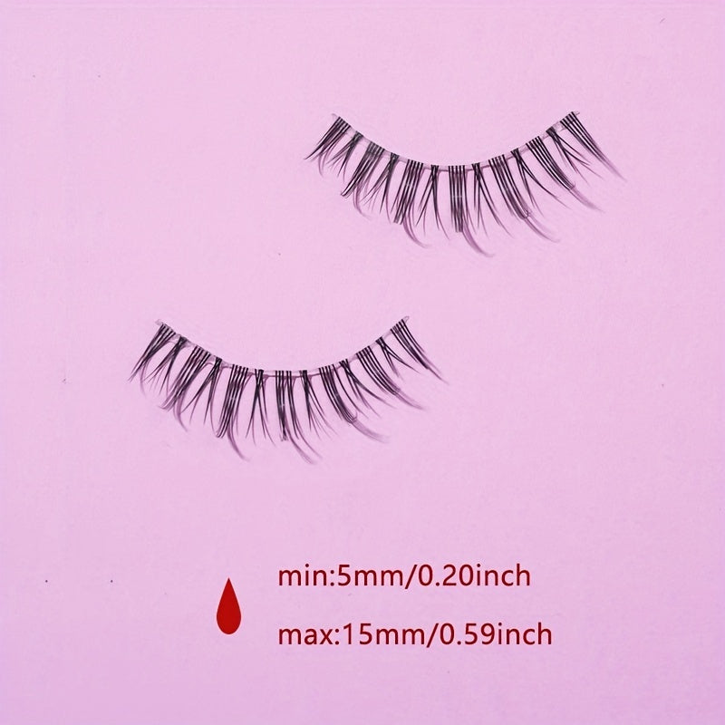 Spiky Manga Lashes for Anime Cosplay False Eyelashes