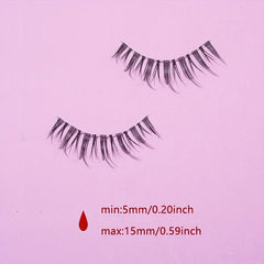 Spiky Manga Lashes for Anime Cosplay False Eyelashes