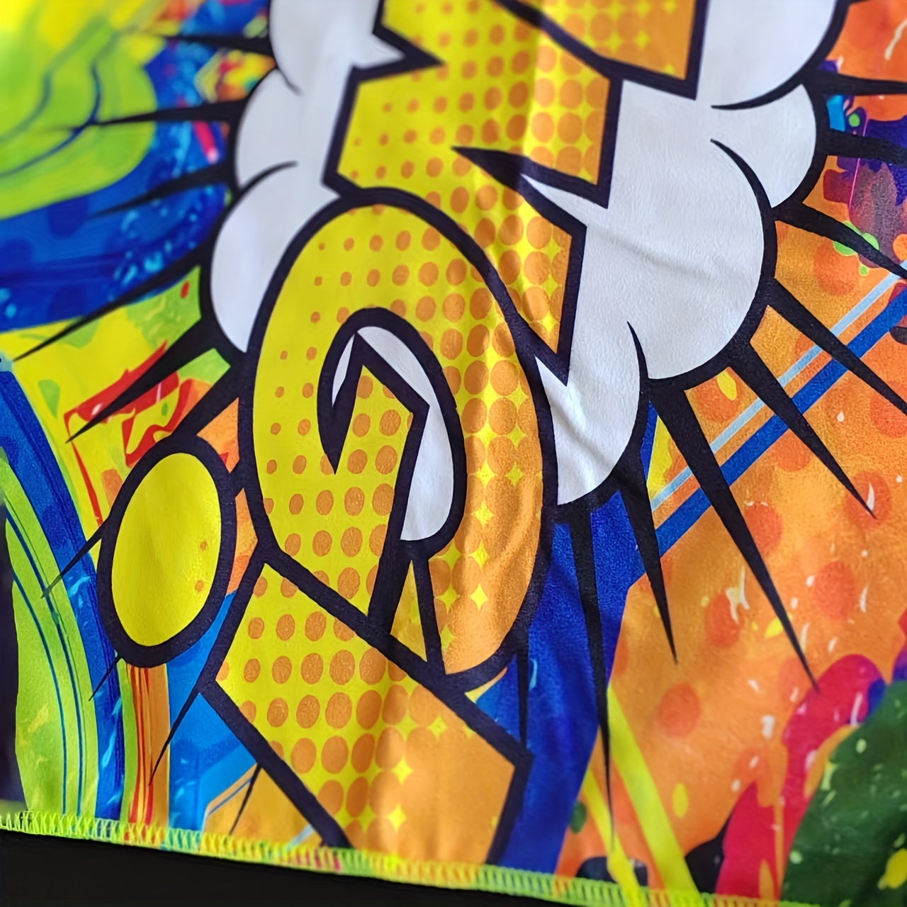 Colorful Double-Sided Beach Towel 150x59.5in