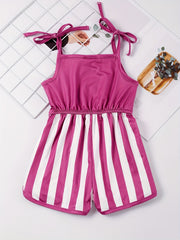 Toddler Girls DADDY'S GIRL Cami Rompers for Beach Vacation