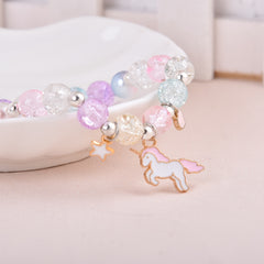 Kids Christmas Gift Unicorn Girls Bracelet