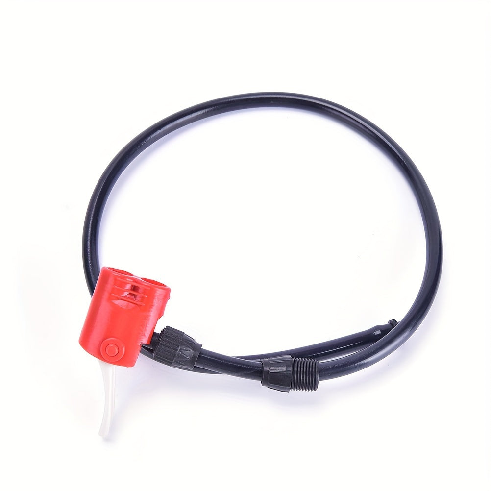 Bike Tyre Hand Air Pump Inflator Replacement Hose Tube Bicycle Accessory