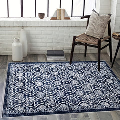 Vintage Oriental Area Rug Traditional Bohemian Floor Carpet