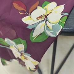 Comfortable Breathable Chiffon Fabric for Diy Clothes Pants Dress 1yard Cut Size