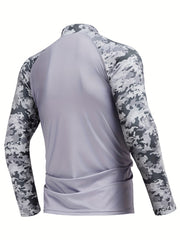 Men's Running Hiking Shirt UPF 50 Sun Protection Long Sleeve