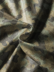 Kids Camo Printed Sweatshirt Long Sleeve Round Neck Pullover Top