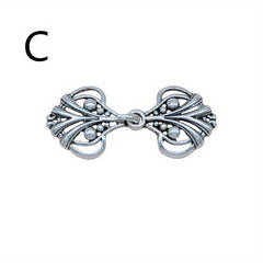 Four-leaf Clover Shawl Cloak Pair Button Hook