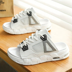 Men's Open Toe Air Cushioned Sandals for Beach Spring Summer