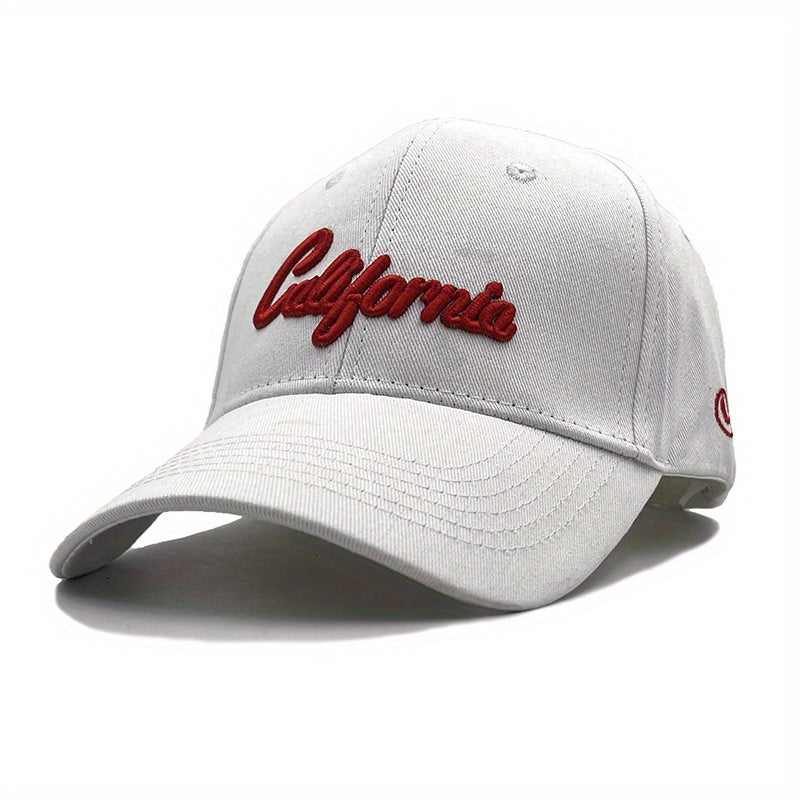 CALIFORNIA Embroidery Baseball Cap Unisex