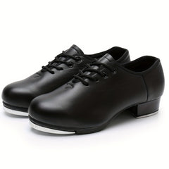 Women's Jazz Tap Dance Shoes Lace Up Split Sole Shoes